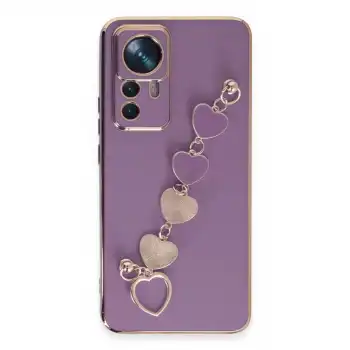 Xiaomi Mi 12t Pro Kılıf Esila Silikon - Mor