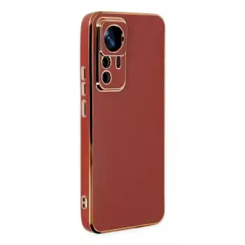 Xiaomi Mi 12t Pro Kılıf Volet Silikon - Kırmızı