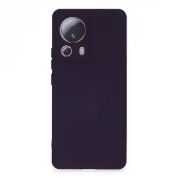 Xiaomi Mi 13 Lite Kılıf Nano İçi Kadife Silikon - Mor