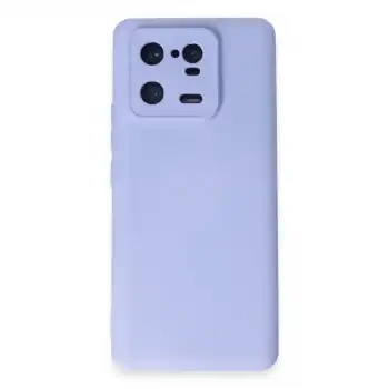 Xiaomi Mi 13 Pro Kılıf Nano İçi Kadife Silikon - Lila