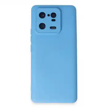 Xiaomi Mi 13 Pro Kılıf Nano İçi Kadife Silikon - Mavi
