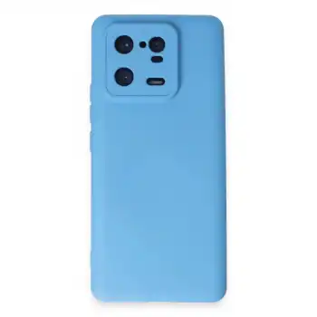 Xiaomi Mi 13 Pro Kılıf Nano İçi Kadife Silikon - Mavi