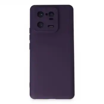 Xiaomi Mi 13 Pro Kılıf Nano İçi Kadife Silikon - Mor