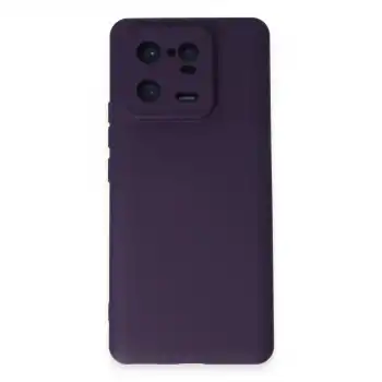 Xiaomi Mi 13 Pro Kılıf Nano İçi Kadife Silikon - Mor