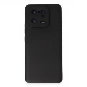 Xiaomi Mi 13 Pro Kılıf Nano İçi Kadife Silikon - Siyah