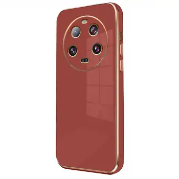 Xiaomi Mi 14 Ultra Kılıf Volet Silikon - Kırmızı