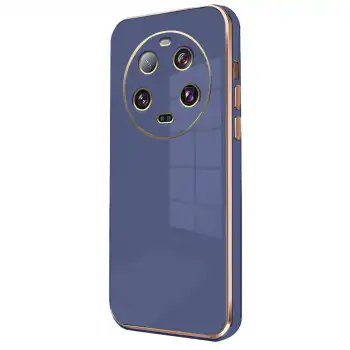 Xiaomi Mi 14 Ultra Kılıf Volet Silikon - Mavi