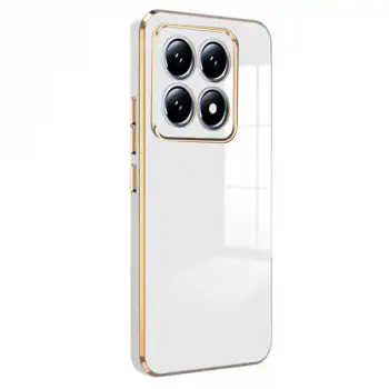 Xiaomi Mi 14t Pro Volet Silikon - Beyaz