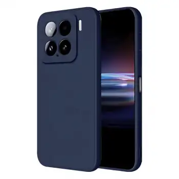 Xiaomi Mi 15 Pro Kılıf Nano İçi Kadife Silikon - Lacivert