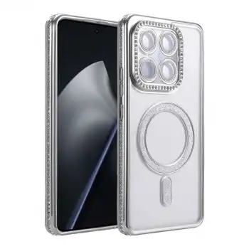 Xiaomi Mi 15t Pro Joke Simli Magneticsafe Kılıf - Gümüş
