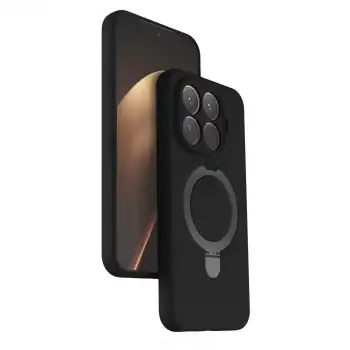 Xiaomi Mi 15t Pro Regal Magsafe Standlı Kapak - Siyah