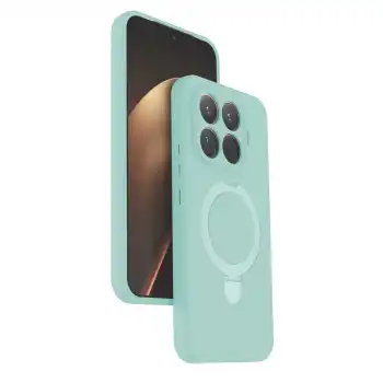 Xiaomi Mi 15t Pro Regal Magsafe Standlı Kapak - Su Yeşili