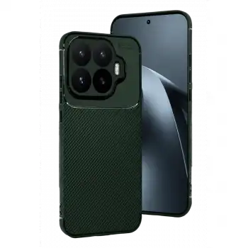 Xiaomi Mi 17t Auto Focus Karbon Kapak - Koyu Yeşil