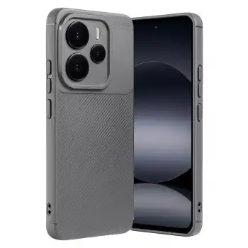 Xiaomi Note 14 5g Auto Focus Karbon Kapak - Gri