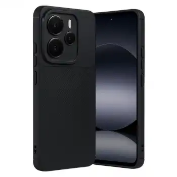 Xiaomi Note 14 5g Auto Focus Karbon Kapak - Siyah