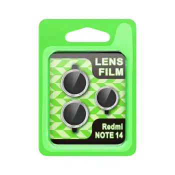 Xiaomi Note 14 5g Raze Metal Kamera Lens - Gümüş
