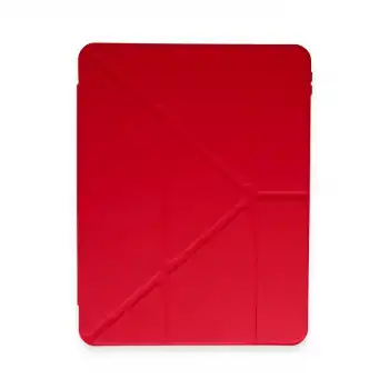 Xiaomi Pad 6 Kılıf Kalemlikli Mars Tablet Kılıfı - Kırmızı