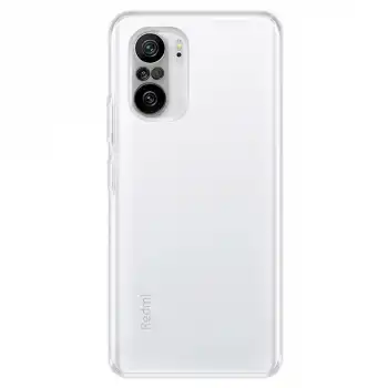 Xiaomi Poco F3 Kılıf Deluxe 2mm Şeffaf Silikon - Şeffaf