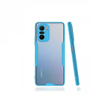 Xiaomi Poco F3 Kılıf Platin Silikon - Mavi