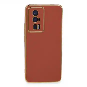 Xiaomi Poco F5 Pro Kılıf Volet Silikon - Kırmızı