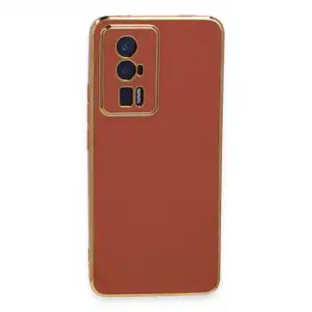 Xiaomi Poco F5 Pro Kılıf Volet Silikon - Kırmızı