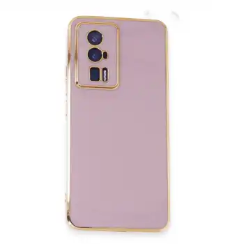 Xiaomi Poco F5 Pro Kılıf Volet Silikon - Mor