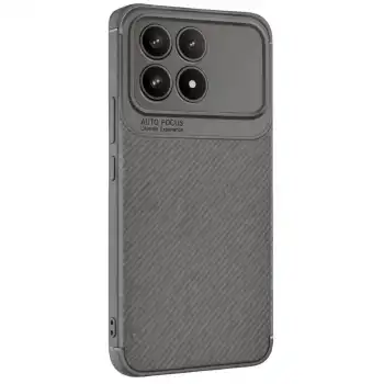 Xiaomi Poco F8 Pro Auto Focus Karbon Kapak - Gri
