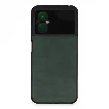 Xiaomi Poco M5 Kılıf Loop Deri Silikon - Yeşil