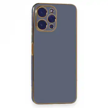 Xiaomi Poco M6 Pro 5g Kılıf Volet Silikon - Mavi