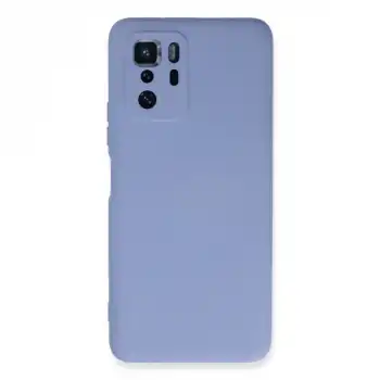 Xiaomi Poco X3 Gt Kılıf Nano İçi Kadife Silikon - Lila
