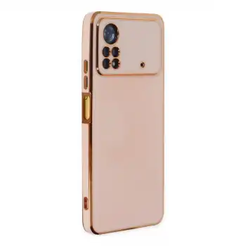 Xiaomi Poco X4 Pro 5g Kılıf Volet Silikon - Pembe