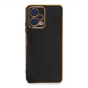 Xiaomi Poco X5 5g Kılıf Volet Silikon - Siyah