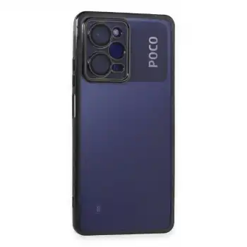 Xiaomi Poco X5 Pro 5g Kılıf Razer Lensli Silikon - Siyah