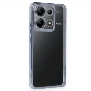 Xiaomi Poco X6 Kılıf Razer Lensli Silikon - Açık Mavi