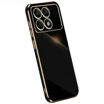 Xiaomi Poco X6 Pro Kılıf Volet Silikon - Siyah