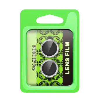 Xiaomi Poco X7 Pro Raze Metal Kamera Lens - Gümüş