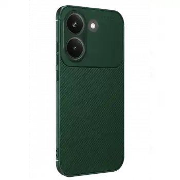 Xiaomi Poco X8 Pro Auto Focus Karbon Kapak - Koyu Yeşil