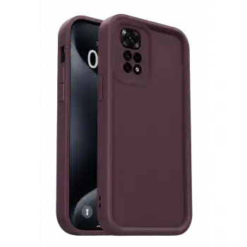 Xiaomi Redmi 10 2022 Kılıf Viera Silikon - Mürdüm
