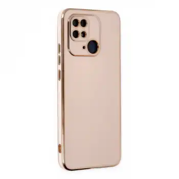 Xiaomi Redmi 10c Kılıf Volet Silikon - Pembe