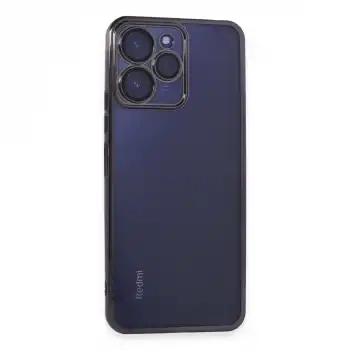 Xiaomi Redmi 12 Kılıf Razer Lensli Silikon - Mor