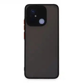 Xiaomi Redmi 12c Kılıf Montreal Silikon Kapak - Siyah