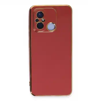 Xiaomi Redmi 12c Kılıf Volet Silikon - Kırmızı