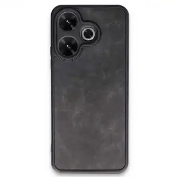Xiaomi Redmi 13 4g Kılıf Aras Deri Kapak - Siyah