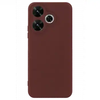 Xiaomi Redmi 13 4g Kılıf First Silikon - Bordo
