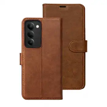 Xiaomi Redmi 15 5g Trend S Plus Kapaklı Kılıf - Taba