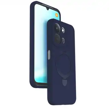 Xiaomi Redmi 15c 4g Regal Magsafe Standlı Kapak - Lacivert