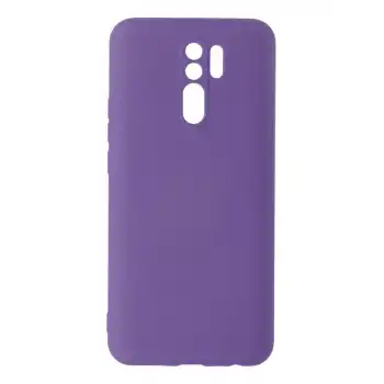 Xiaomi Redmi 9 Kılıf Nano İçi Kadife Silikon - Mor