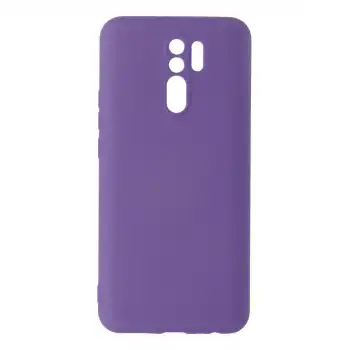 Xiaomi Redmi 9 Kılıf Nano İçi Kadife Silikon - Mor