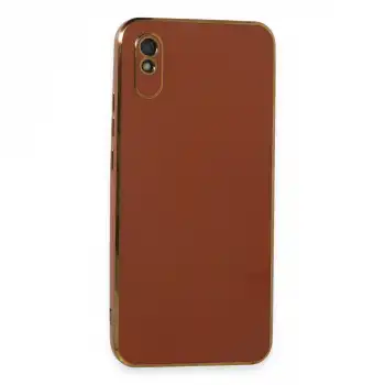 Xiaomi Redmi 9a Kılıf Volet Silikon - Kırmızı