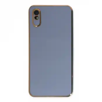 Xiaomi Redmi 9a Kılıf Volet Silikon - Mavi